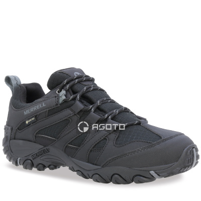 MERRELL CLAYPOOL SPORT GTX black černá pánská outdoor obuv Goretex