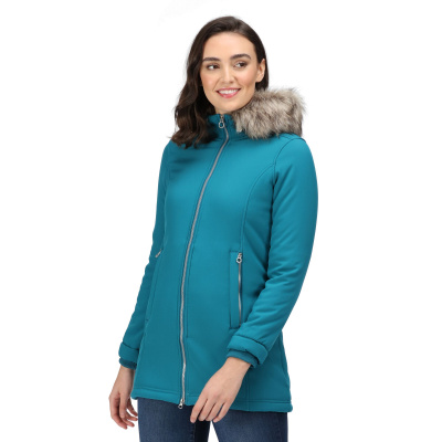 REGATTA Sunaree modrý dámský zimní softshell kabát