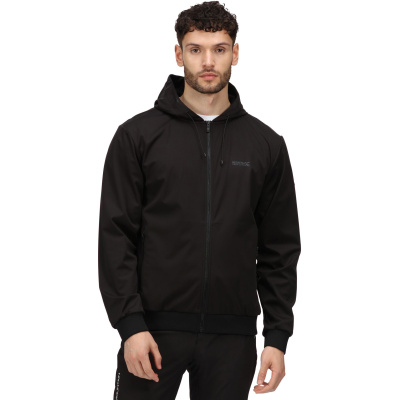 REGATTA Endervale černá pánská softshell bunda