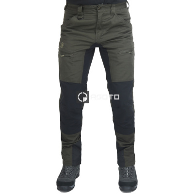 DEERHUNTER Roqaland Stretch pánské olivové kalhoty hunting/outdoor