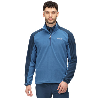 REGATTA Elson modrá pánská outdoor mikina fleece