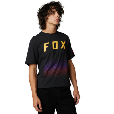 FOX FGMNT Prem černé pánské triko 100% ba