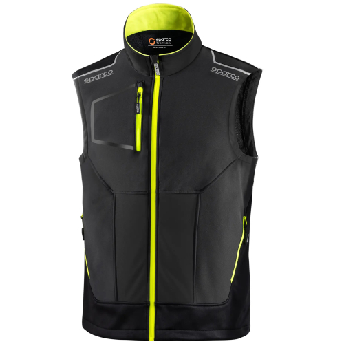 SPARCO TECH TW šedá pánská softshell vesta