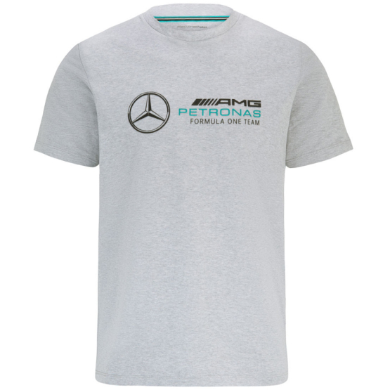 Mercedes AMG Petronas F1 šedé pánské triko