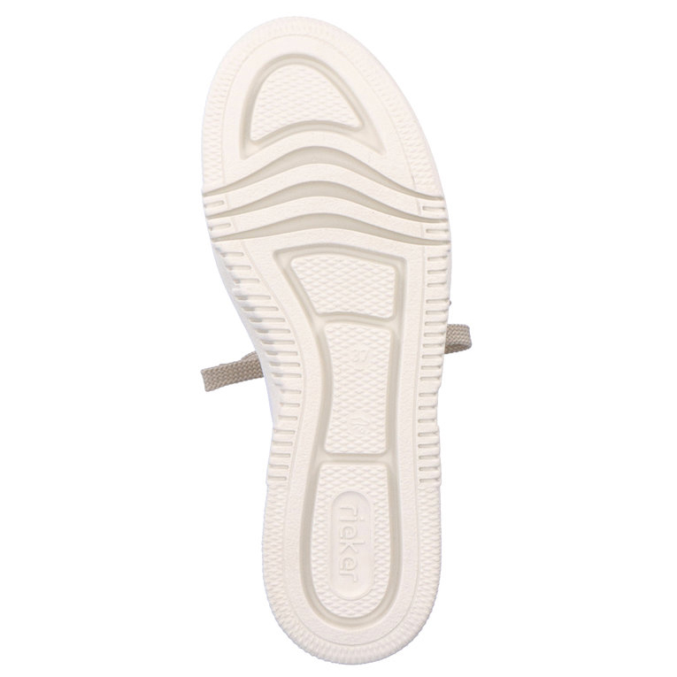 detail RIEKER M1926-80 béžové dámské tenisky