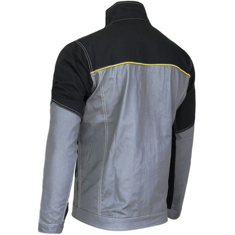 detail Pracovní bunda SIR Fusion 100% BA 31082 grey