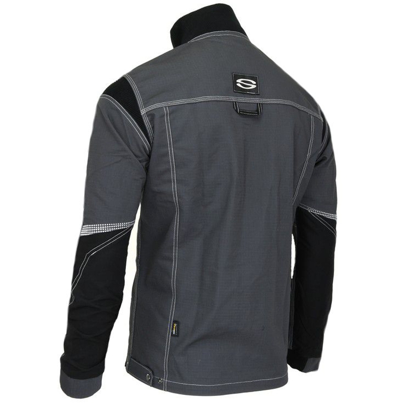 detail Pracovní bunda SIR Industrial 31103G grey