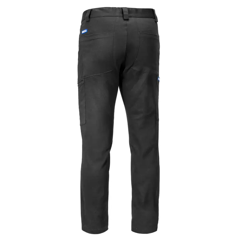 detail SPARCO Antero GR sivé pánske stretch nohavice, pohodlie a voľnosť pohybu