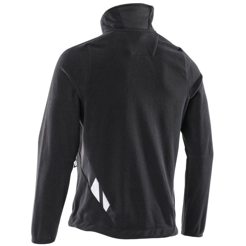 detail MASCOT Ranurm černá pánská prémiová fleece bunda
