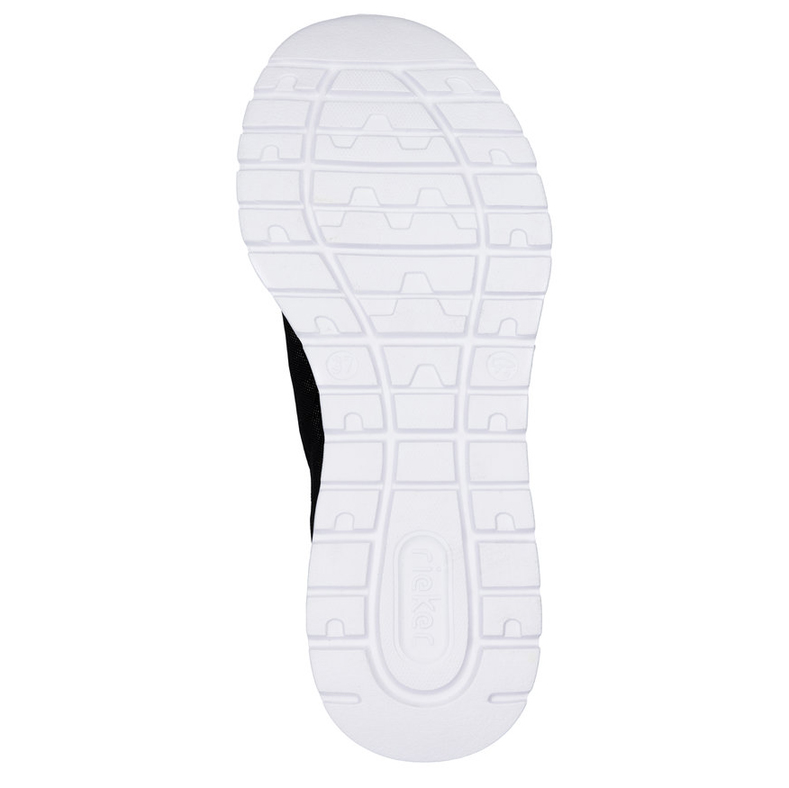 detail RIEKER M6066-01 černé dámské tenisky