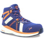 nahlad PUMA Rival Mid S1P ESD blue/orange modrá pánská pracovní obuv
