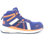 nahlad PUMA Rival Mid S1P ESD blue/orange modrá pánská pracovní obuv