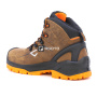 nahlad BICAP Seal Mid S3 hnedá pánska pracovná obuv + ventilačný systém a stabilizácia