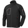 nahlad Industrial Starter Just černá pánská pracovní softshell bunda
