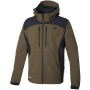 nahlad COFRA Klarbo hnědá pánská softshell bunda + COFRA-TEX membrána