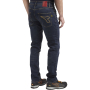 nahlad DIADORA Stone 5 PKT modré pánské kalhoty Jeans Stretch