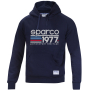 nahlad SPARCO 1977 modrá pánská mikina