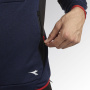 nahlad DIADORA Techno Polar fleece Stretch modrá pánská zimní mikina