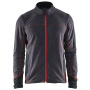 nahlad BLAKLADER Sweden Super Light Fleece šedá pánská mikina