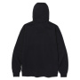 nahlad CATERPILLAR TM Hooded čierna pánska mikina s kapucňou a logom CAT