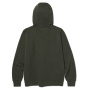 nahlad CATERPILLAR TM Hooded olivová pánska mikina s kapucňou a logom CAT