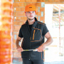 nahlad KAPRIOL Dynamic černá pánská softshell zateplená vesta