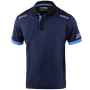 nahlad SPARCO Toledo POLO TW modrá pánská polokošile