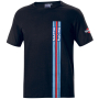 nahlad SPARCO Martini Racing Stripes černé pánské triko