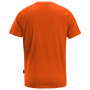 nahlad SNICKERS Logo oranžové pánske tričko zo 100 % bavlny pre väčší komfort