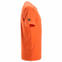 nahlad SNICKERS Logo oranžové pánske tričko zo 100 % bavlny pre väčší komfort