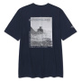 nahlad CATERPILLAR Graphic Tee sivé pánske tričko, pohodlné, moderné, krásna potlač CAT