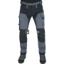 nahlad SNICKERS AllroundWork Full Stretch 4 Way Softshell šedé pánské pracovní kalhoty