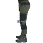 nahlad TOWORKFOR Holster olivové pánske ľahké pracovné nohavice s výstužou Cordura®