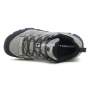 nahlad MERRELL MOAB 3 M Talus/Black sivá pánska kožená outdoorová obuv, pohodlná