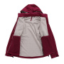 nahlad ALPINE PRO Nootka 8 dámská vínová softshell bunda