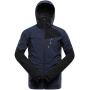nahlad ALPINE PRO Esprit modrá pánská softshell bunda DWR 8000 mm