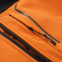 nahlad ALPINE PRO Esprit oranžová pánská softshell bunda DWR 8000 mm