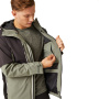 nahlad REGATTA RaddickII šedá pánská outdoor bunda Isotex membrána 15000 mm
