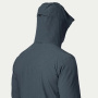 nahlad Beyond Nordic Sweden BN106 Tech šedá pánská outdoor lehká bunda Terraflex™