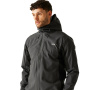 nahlad REGATTA Birchdale II sivá pánska outdoorová bunda s membránou Isotex, vodný stĺp