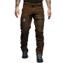 nahlad Beyond Nordic Sweden hnědé pánské outdoor kalhoty Teflon EcoElite® RECCO