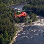 nahlad Beyond Nordic Sweden hnědé pánské outdoor kalhoty Teflon EcoElite® RECCO