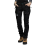 nahlad Beyond Nordic Sweden Onyx černé dámské outdoor kalhoty Teflon EcoElite®