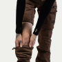 nahlad Beyond Nordic Sweden Zip-Off hnědé dámské outdoor kalhoty 2v1 Teflon EcoElite®
