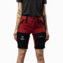 nahlad Beyond Nordic Sweden BN002 Zip-Off červené dámské outdoor kalhoty 2v1 Teflon Eco