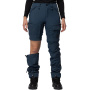 nahlad Beyond Nordic Sweden Zip-Off modré dámske outdoorové nohavice 2v1 Teflon EcoElit