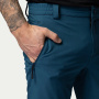 nahlad Beyond Nordic Sweden BN012 modré pánske ľahké outdoor nohavice, stretch H2O