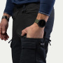 nahlad Beyond Nordic Sweden BN010 černé pánské outdoor kraťasy Teflon EcoElite®