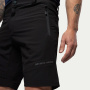 nahlad Beyond Nordic Sweden černé pánské outdoor lehké kraťasy Terraflex™ quick-dry