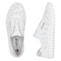 nahlad RIEKER M2354-80 bílé dámské letní tenisky